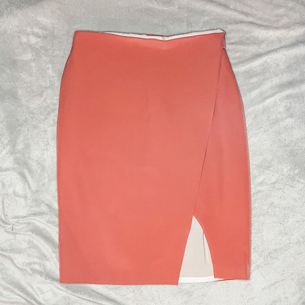 Express Coral Pencil Skirt 8
